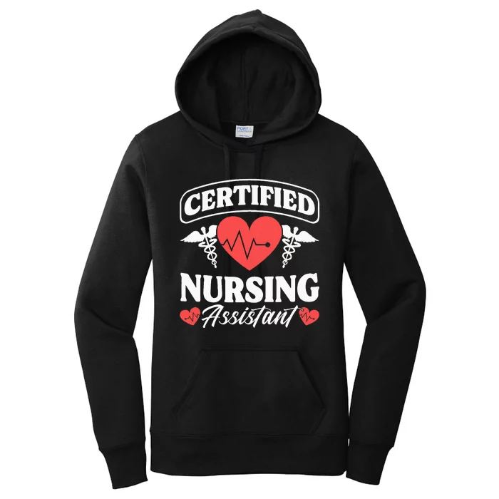 Cna Certified Nursing Assistant Certified Nursing Assistant Women's Pullover Hoodie