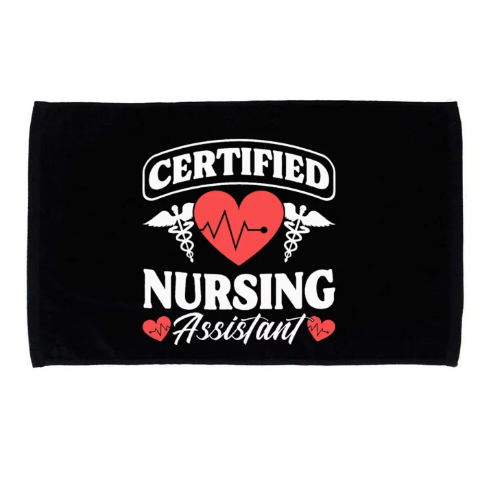 Cna Certified Nursing Assistant Certified Nursing Assistant Microfiber Hand Towel