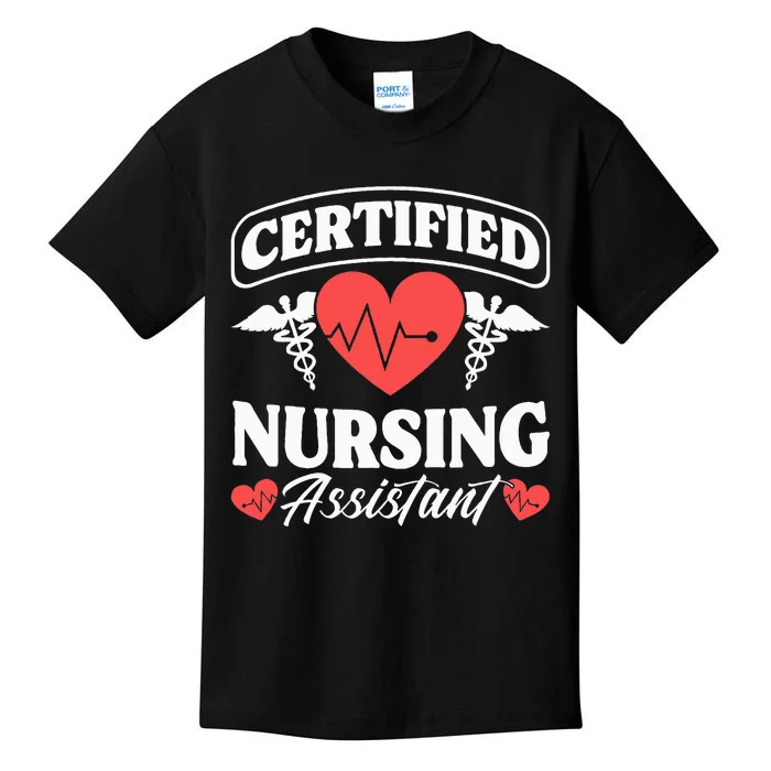 Cna Certified Nursing Assistant Certified Nursing Assistant Kids T-Shirt