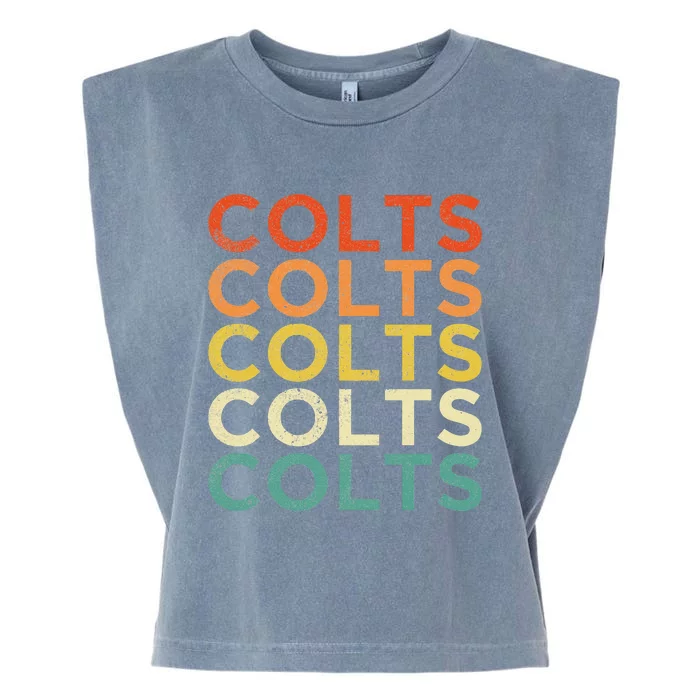 Colts Garment-Dyed Women's Muscle Tee