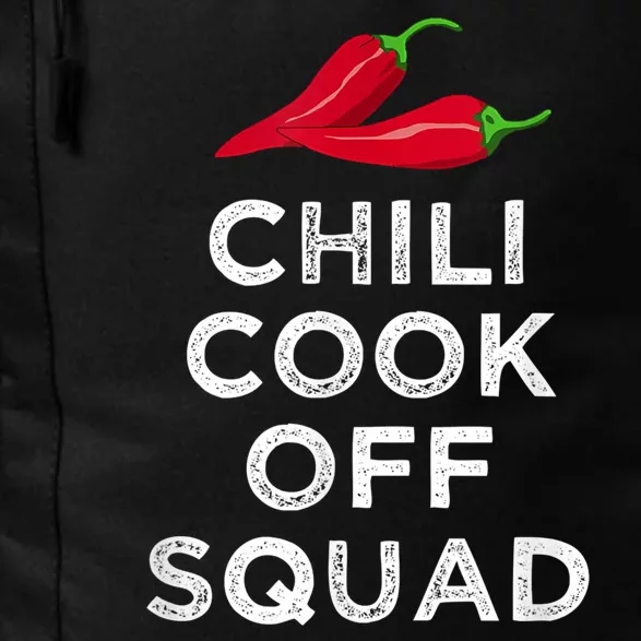 Chili Cook Off Squad Chili Contest Matching Team Daily Commute Backpack