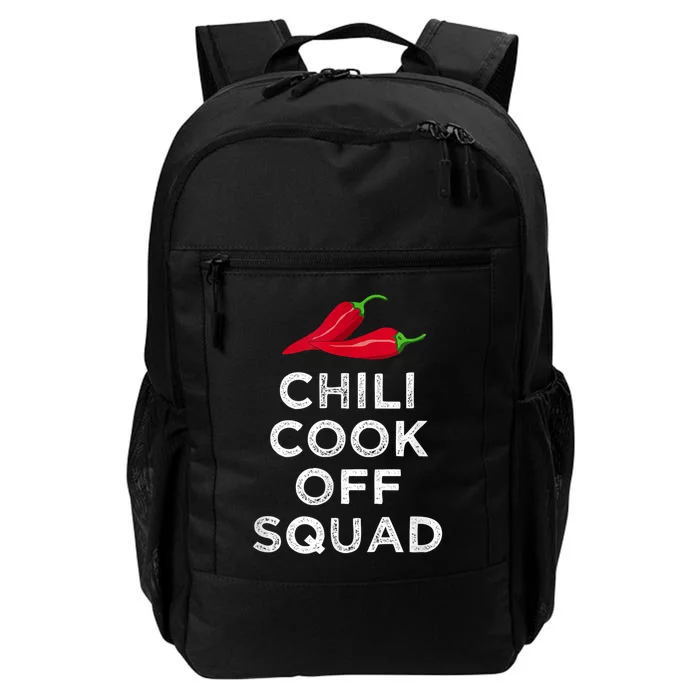 Chili Cook Off Squad Chili Contest Matching Team Daily Commute Backpack