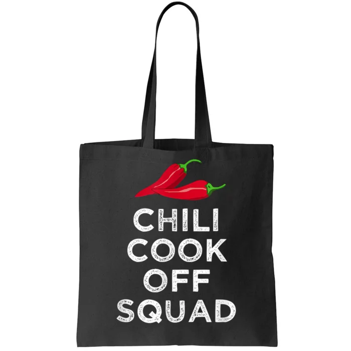 Chili Cook Off Squad Chili Contest Matching Team Tote Bag