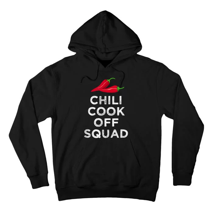 Chili Cook Off Squad Chili Contest Matching Team Tall Hoodie