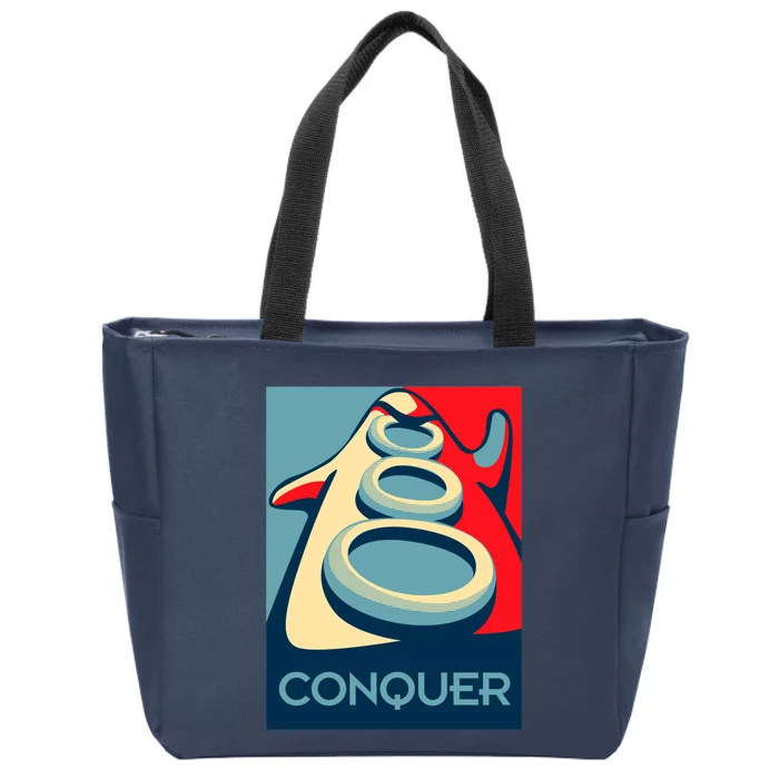 Conquer Zip Tote Bag