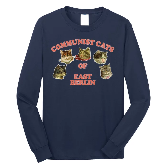 Communist Cats Of East Berlin Long Sleeve Shirt