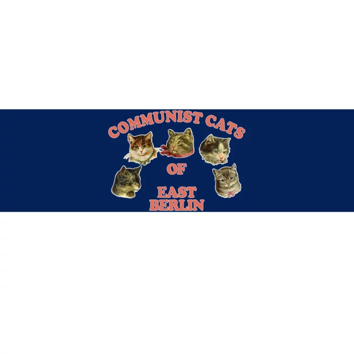 Communist Cats Of East Berlin Bumper Sticker