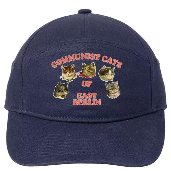 Communist Cats Of East Berlin 7-Panel Snapback Hat