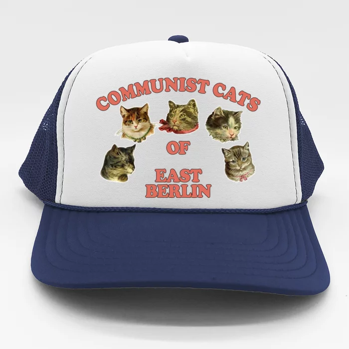 Communist Cats Of East Berlin Trucker Hat