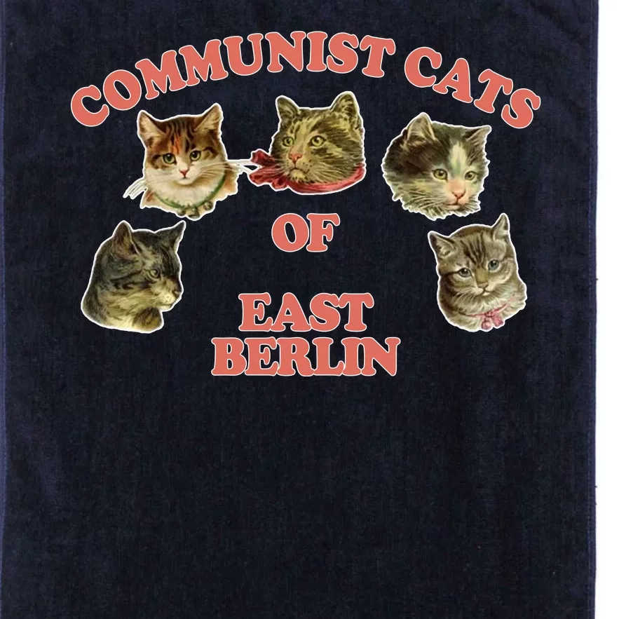 Communist Cats Of East Berlin Platinum Collection Golf Towel