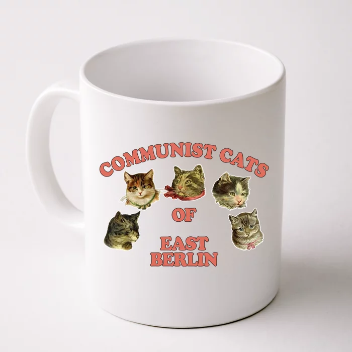 Communist Cats Of East Berlin Front & Back Coffee Mug