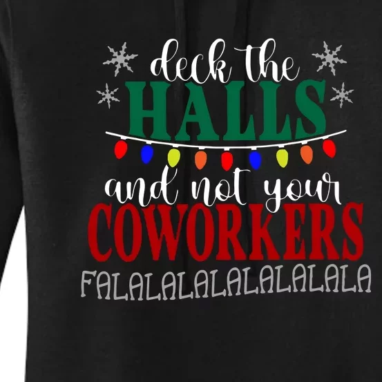 Coworker Christmas Office Party Holiday Season Women's Pullover Hoodie