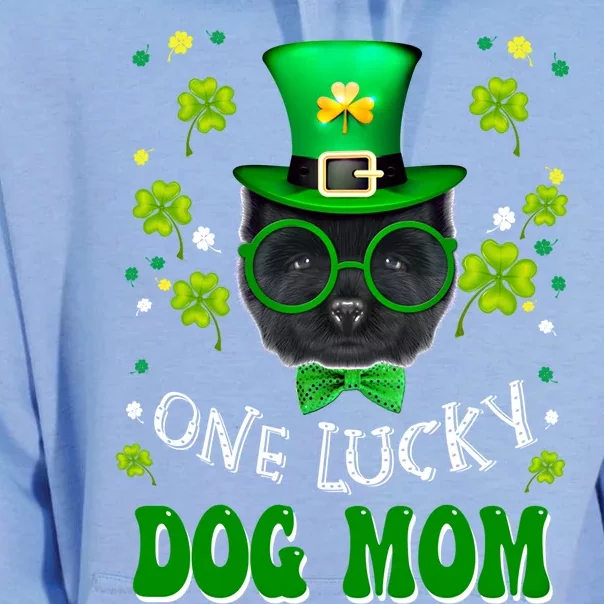 Chow Chow One Lucky Dog Mom Funny Dogs Lover St Patricks Day Gift Unisex Surf Hoodie