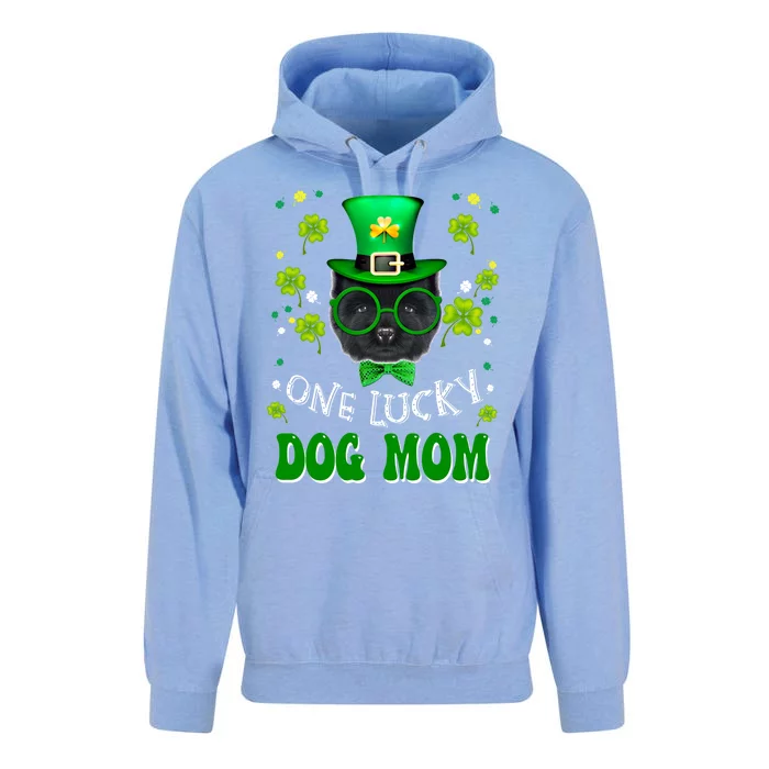 Chow Chow One Lucky Dog Mom Funny Dogs Lover St Patricks Day Gift Unisex Surf Hoodie