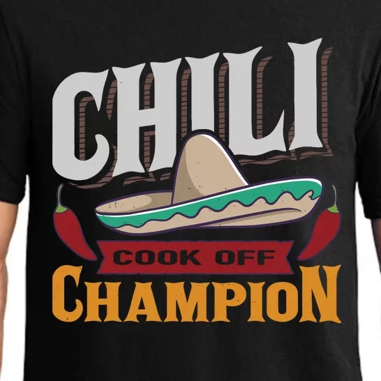 Chili Cook Off Champion Cooking Competition Team Award Pajama Set