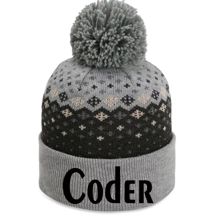 Coder The Baniff Cuffed Pom Beanie