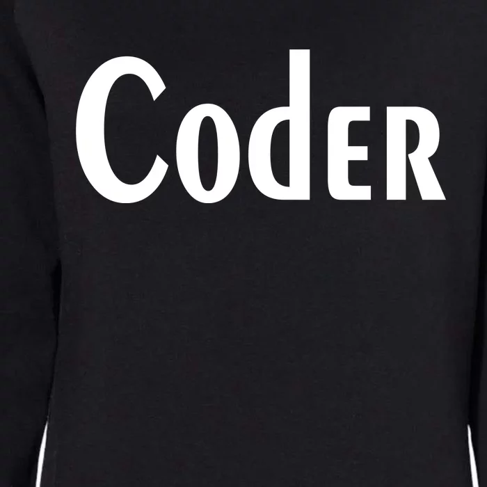 Coder Womens California Wash Sweatshirt