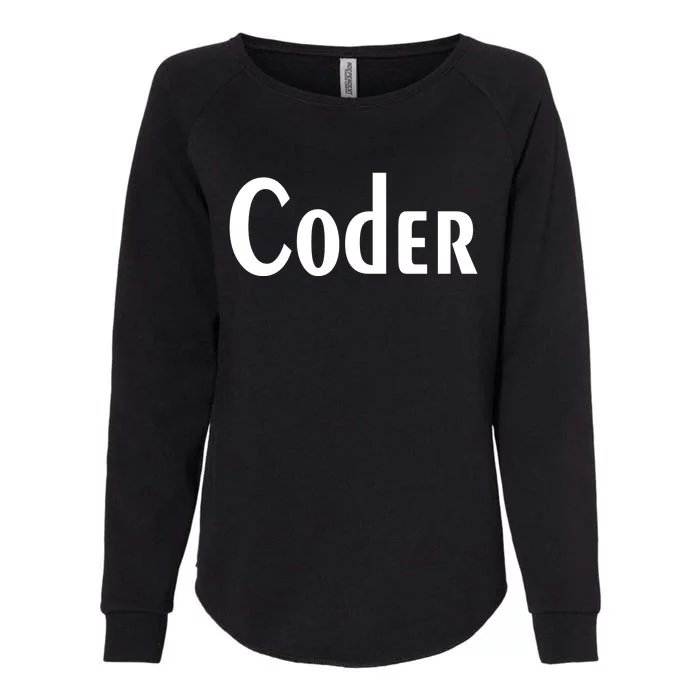 Coder Womens California Wash Sweatshirt