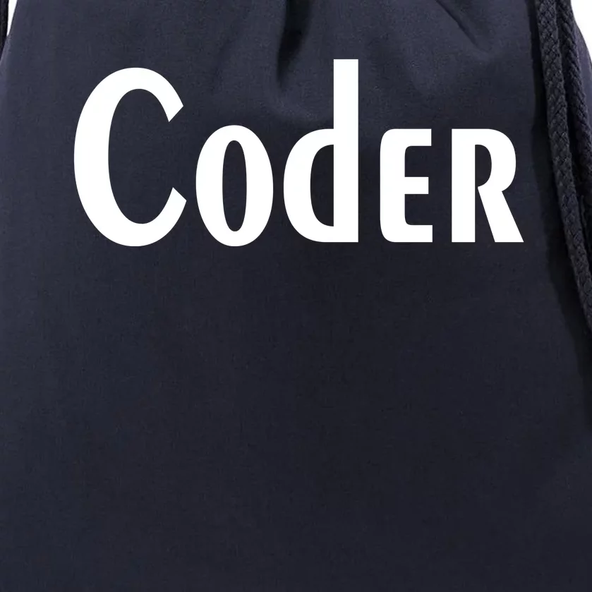 Coder Drawstring Bag