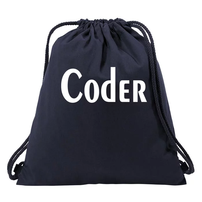 Coder Drawstring Bag