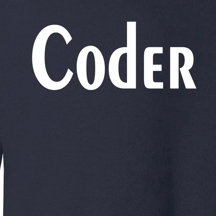 Coder Toddler Sweatshirt