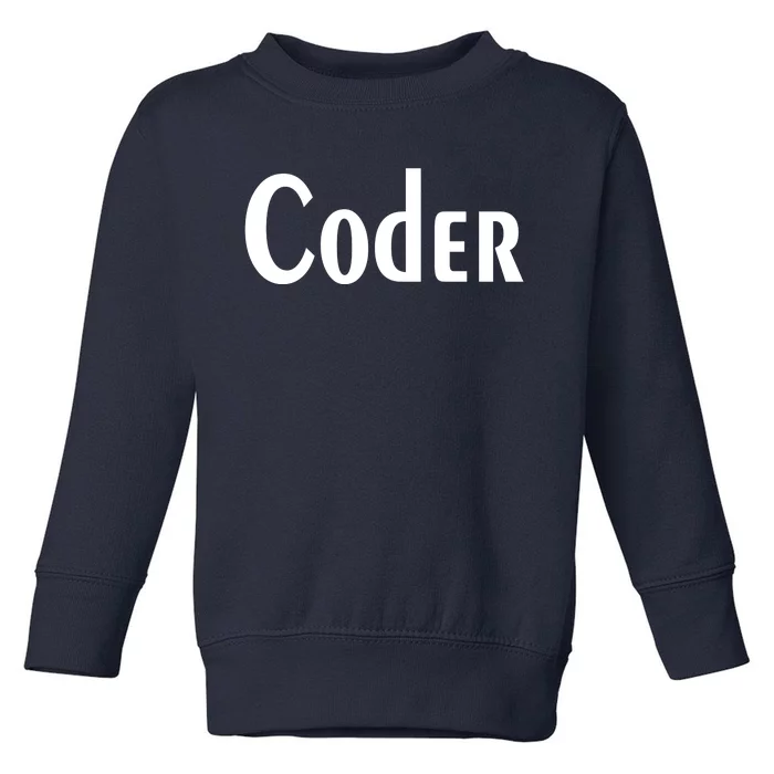 Coder Toddler Sweatshirt