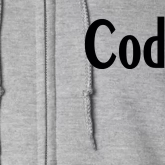 Coder Full Zip Hoodie