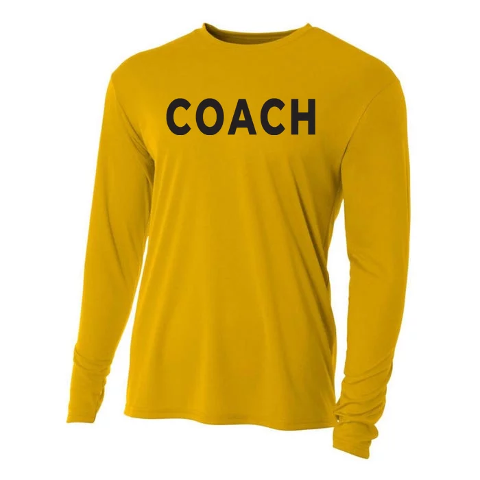 Coach Cooling Performance Long Sleeve Crew