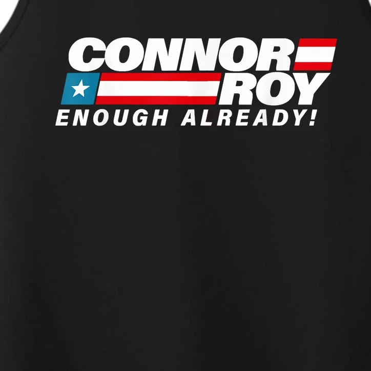 ConnorRoyEnoughAlreadyFlag Performance Tank