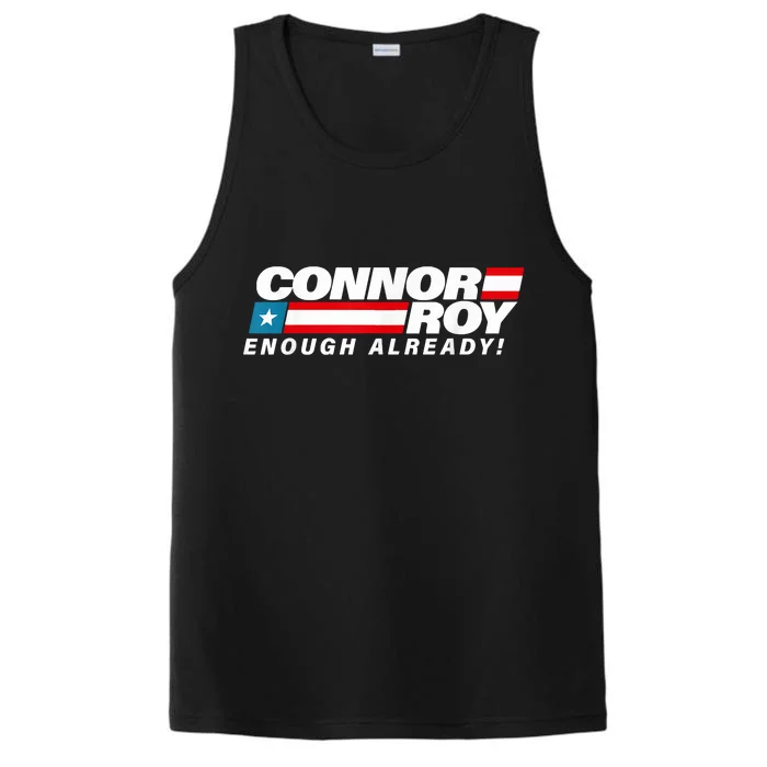 ConnorRoyEnoughAlreadyFlag Performance Tank