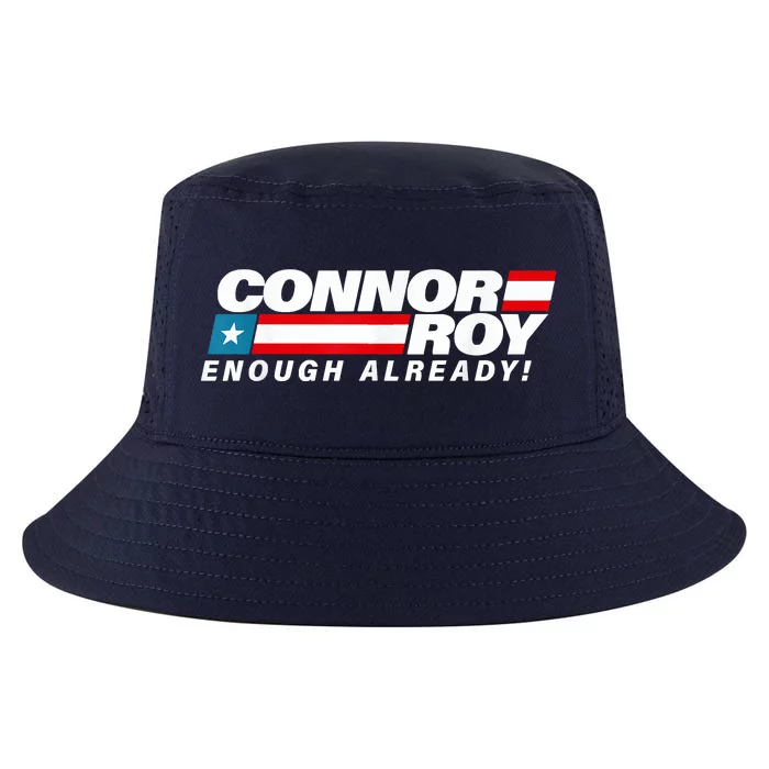 ConnorRoyEnoughAlreadyFlag Cool Comfort Performance Bucket Hat