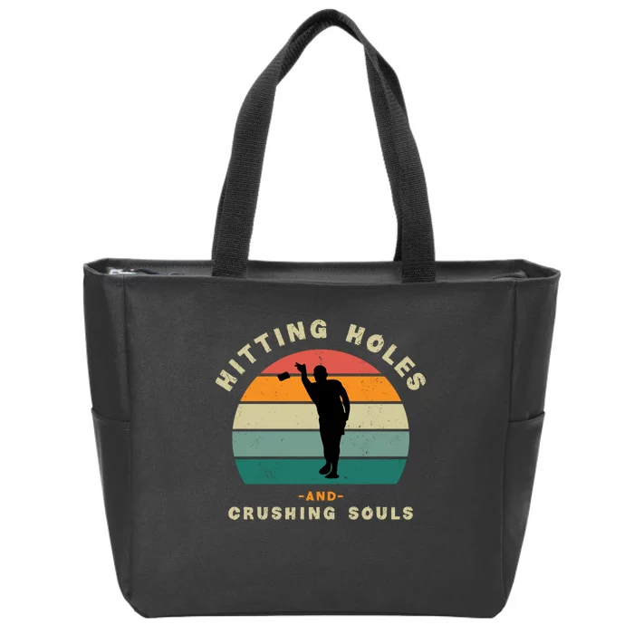 Cornhole Zip Tote Bag