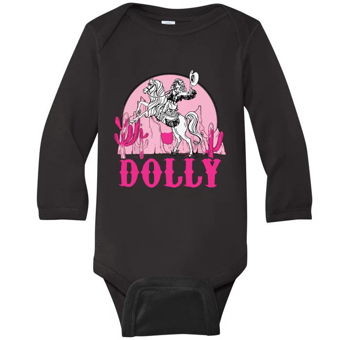 Cowgirl Baby Long Sleeve Bodysuit