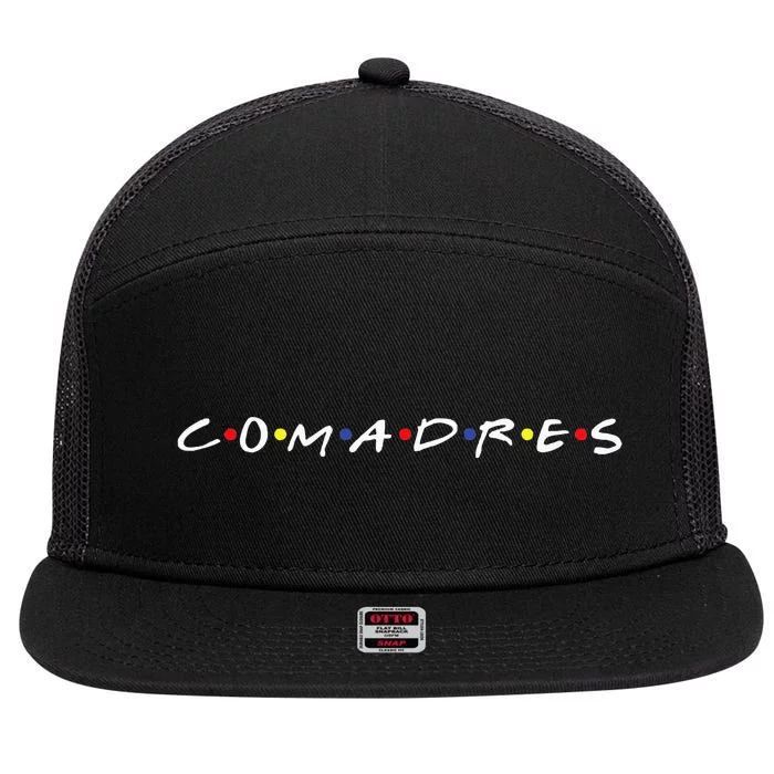 Comadres 7 Panel Mesh Trucker Snapback Hat