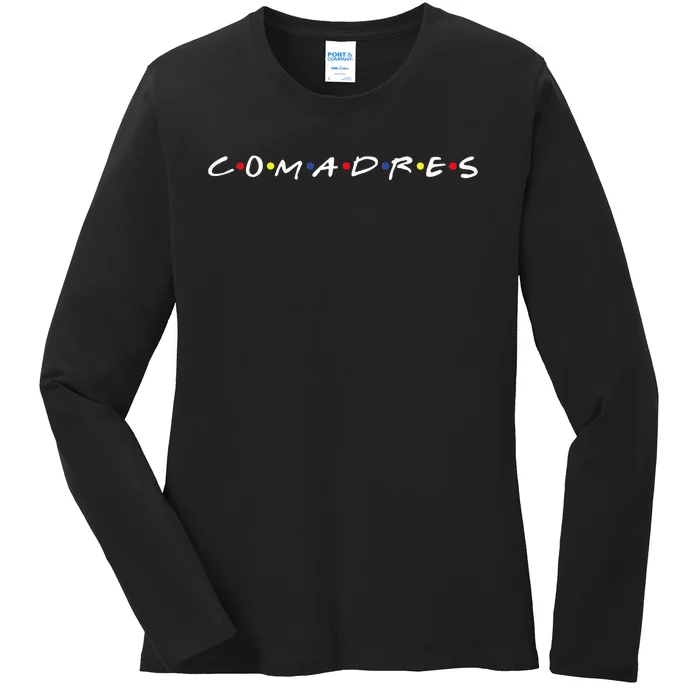 Comadres Ladies Long Sleeve Shirt