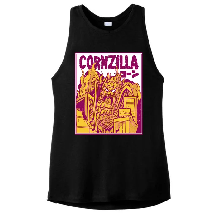 Cornzilla Ladies Tri-Blend Wicking Tank