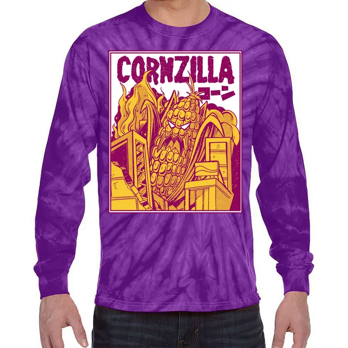 Cornzilla Tie-Dye Long Sleeve Shirt