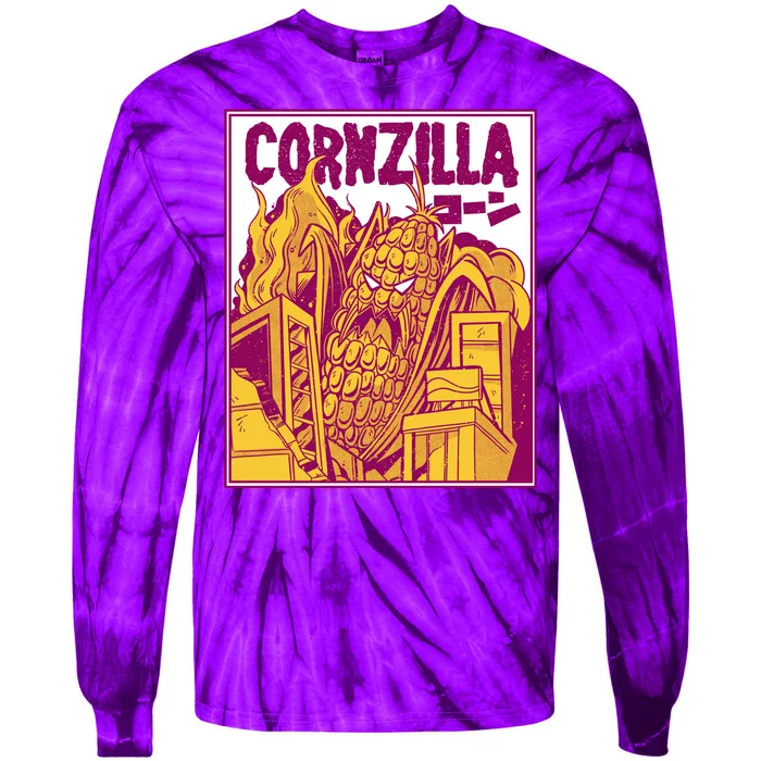 Cornzilla Tie-Dye Long Sleeve Shirt