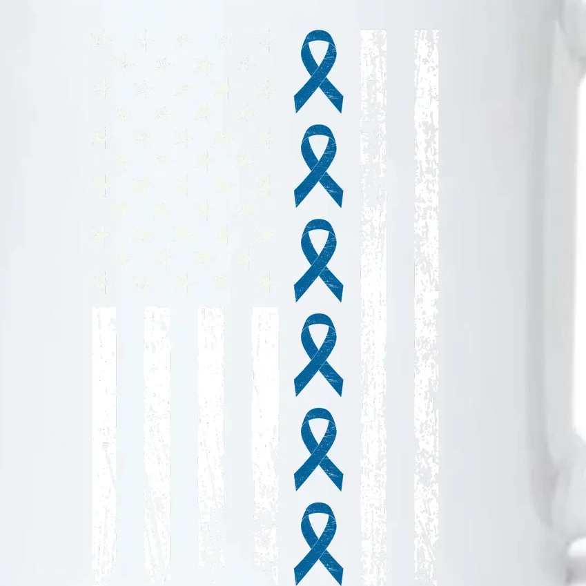 Colon Cancer Ribbon Black Color Changing Mug