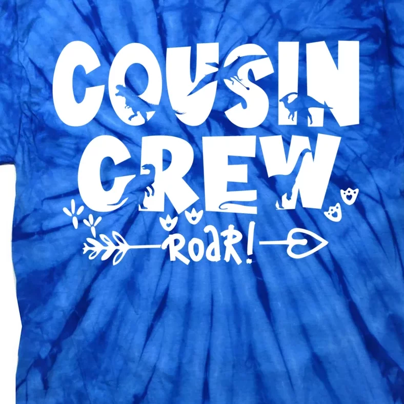 Cousin Crew Of Dinosaur Team Cousin Crew Meaningful Gift Tie-Dye T-Shirt