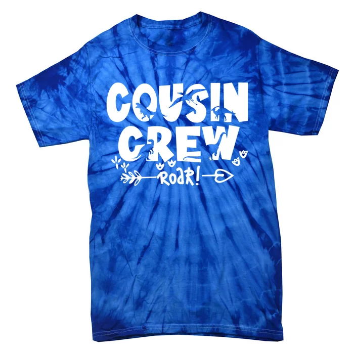 Cousin Crew Of Dinosaur Team Cousin Crew Meaningful Gift Tie-Dye T-Shirt