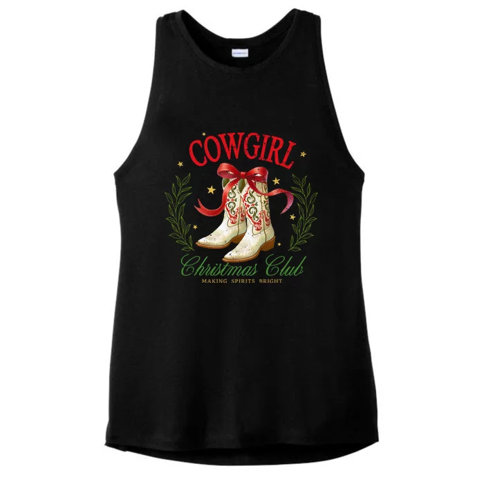 Cowgirl Ladies Tri-Blend Wicking Tank