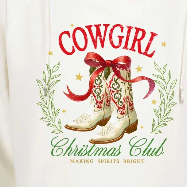 Cowgirl Womens Funnel Neck Pullover Hood