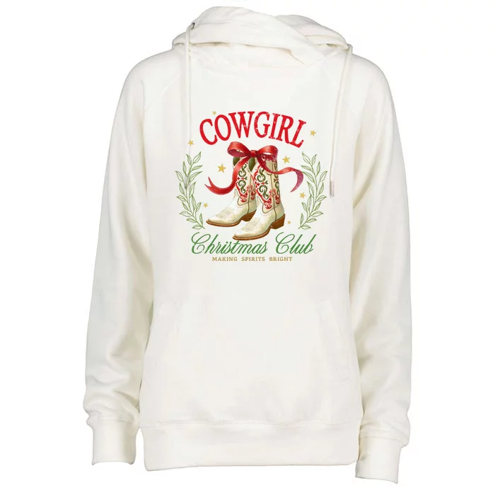 Cowgirl Womens Funnel Neck Pullover Hood