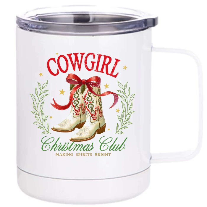 Cowgirl Front & Back 12oz Stainless Steel Tumbler Cup