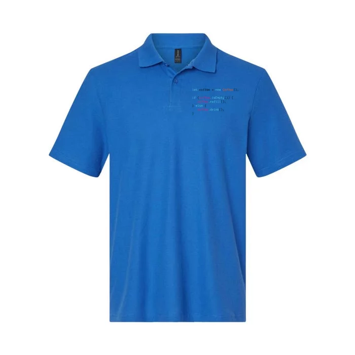 Coffee Softstyle Adult Sport Polo