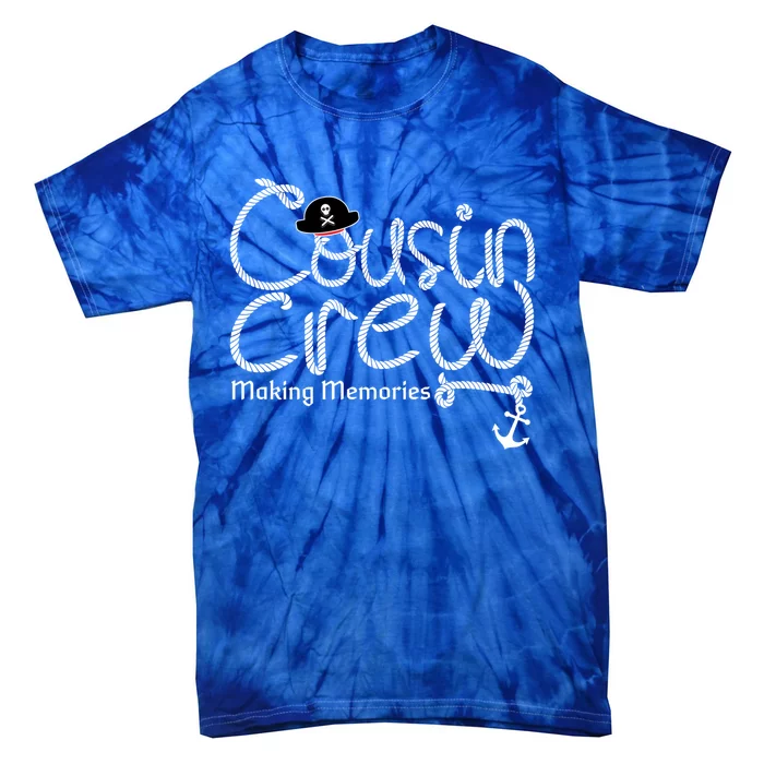 Cousin Crew Of Vacation Beach Cruise Gift Tie-Dye T-Shirt