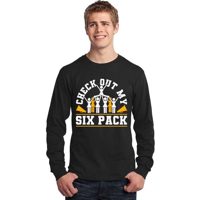 Cheerleading Check Out My Six Pack Tall Long Sleeve T-Shirt