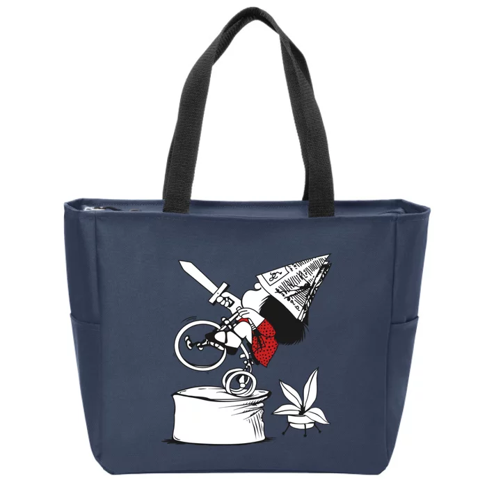 Conqueror Zip Tote Bag