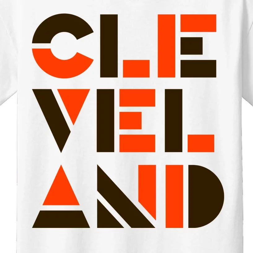 Cool Cleveland Ohio Baseball Kids T-Shirt